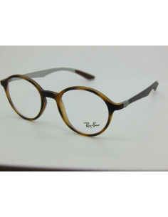 Ray Ban Rb8904 5200 Round Metal Carey Gris Fibra de carbono | Sunni... 2