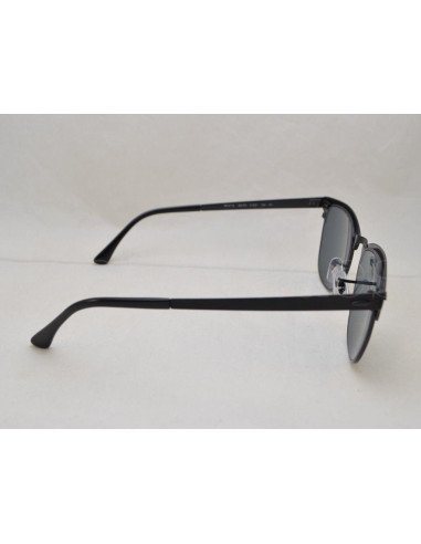 Ray Ban Rb3716 186/r5 Clubmaster Metal Negro Matte Gris | Sunnies.uno