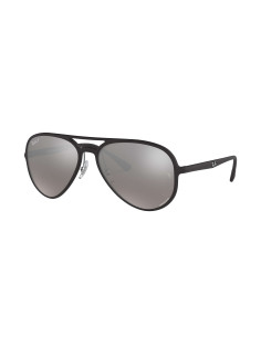 Ray Ban Rb4320-CH 601-S/5J Aviator Chromance Plata Espejo Negro | S...