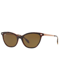 Ray Ban Rb4360 1233/73 Eye Cat Cafe Dorado B-15 Original | Sunnies.uno